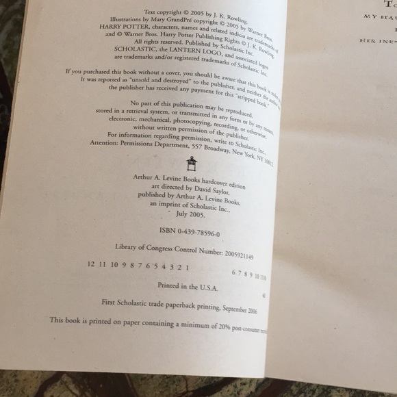 Harry Potter Books 5&6 + matching DVDs: Order of Phoenix / Half Blood Prince - Picture 10 of 16